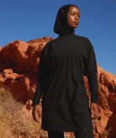 GS x Leana Deeb Oversized Hoodie(Black,XXS)