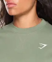 Adapt Camo Graphic Oversized Top(Force Green,XXS)