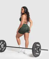 Adapt Camo Seamless Shorts(Victory Green/ Force Green,XXS)