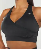 Adapt Camo Seamless Sports Bra(Black/Onyx Grey,XS)