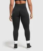 Adapt Safari Seamless Leggings(Black/Asphalt Grey,XXS)