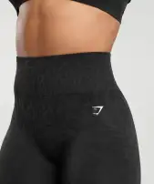 Adapt Safari Seamless Leggings(Black/Asphalt Grey,XXS)