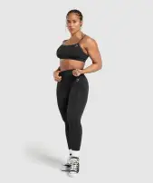 Adapt Safari Seamless Leggings(Black/Asphalt Grey,XXS)