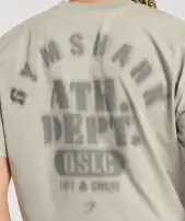 Ath Dept Oversized T-Shirt(Chalk Green,XXS)