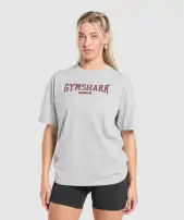 Collegiate Lifestyle Oversized T-Shirt