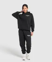 Collegiate Lifestyle Hoodie(Black,XXS)