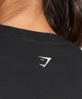 Collegiate Lifestyle Long Sleeve Top(Black,XXS)