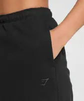 Fleece Joggers(Black,XXS)