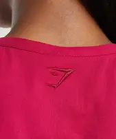 Block Crop Top(Build Pink,XXS)