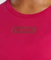 Block Crop Top(Build Pink,XXS)