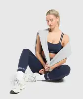 Contrast Seamless Leggings(Heavy Blue,XXS)