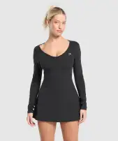 Long Sleeve Workout Dress