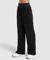 Cord Flared Trousers(Black,XXS)
