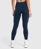 Everyday Seamless Leggings(Blue,XXS)