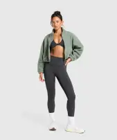 Elevate Fleece Mid Jacket(Unit Green,XS)