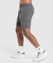 Stretch Woven Cargo Shorts