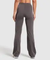 Everyday Regular Flared Leggings(Greyed Purple,XXS)