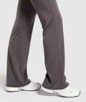Everyday Regular Flared Leggings(Greyed Purple,XXS)