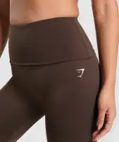Everyday Foldover Leggings(Archive Brown,XXS)