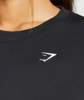 Everyday Seamless T-Shirt(Black,XXS)