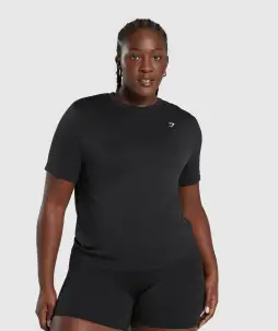 Everyday Seamless T-Shirt(Black,XXS)