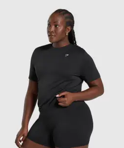 Everyday Seamless T-Shirt(Black,XXS)