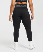Flex High Waisted Leggings(Black,XXS)