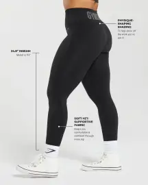 Flex High Waisted Leggings(Black,XXS)