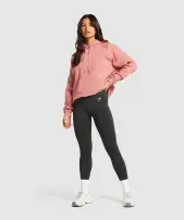 Fraction Hoodie(Classic Pink,XXS)
