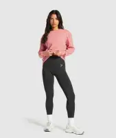 Fraction Long Sleeve T-Shirt(Classic Pink,XXS)