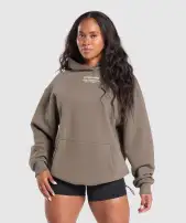 British Iron Heavyweight Hoodie(Camo Brown,XXS)
