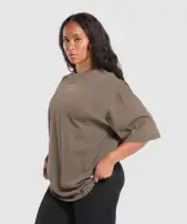 British Iron Heavyweight T-Shirt(Camo Brown,XXS)
