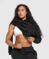 Bulking Season Brushed Hoodie(Black,XXS)