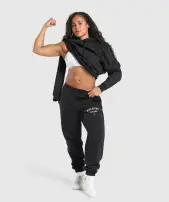 Bulking Season Brushed Hoodie(Black,XXS)