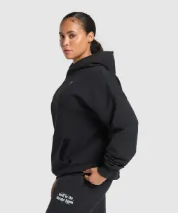 Built In The Weight Room Hoodie(Black,XXS)