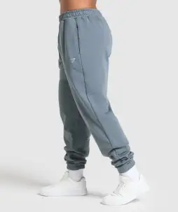 Gym Bunny Oversized Joggers(Iron Blue,XXS)