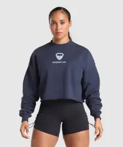 Kettlebell Cutie Cropped Sweatshirt