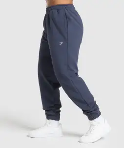 Kettlebell Cutie Oversized Joggers(Heavy Blue,XXS)