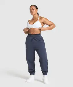 Kettlebell Cutie Oversized Joggers(Heavy Blue,XXS)