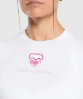 Kettlebell Cutie Baby Tee(White,XXS)