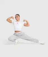Kettlebell Cutie Baby Tee(White,XXS)