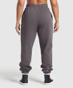 Lifting Essentials Oversized Joggers(Greyed Purple,XXS)