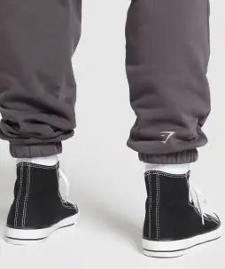 Lifting Essentials Oversized Joggers(Greyed Purple,XXS)