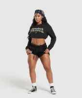 Lifting Essentials Long Sleeve Top(Black,XXS)