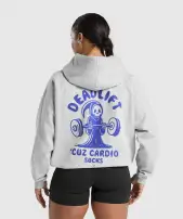 Graphic Reaper Oversized Hoodie