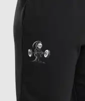 Graphic Reaper Oversized Joggers(Black,XXS)