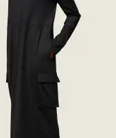 GS x Leana Deeb Abaya(Black,XXS)