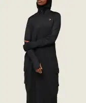 GS x Leana Deeb Abaya(Black,XXS)