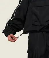 GS x Leana Deeb Woven Jacket(Black,XXS)