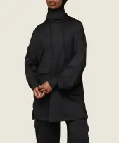 GS x Leana Deeb Oversized Hoodie(Black,XXS)
